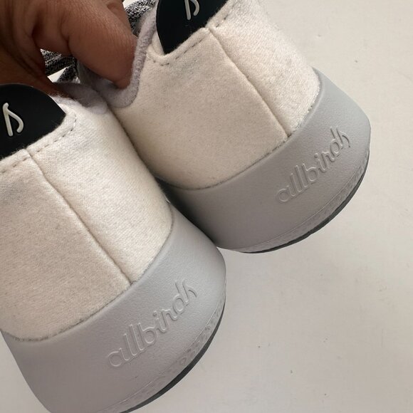 Allbirds Womens Wool Runners White Size 7 - Picture 6 of 8